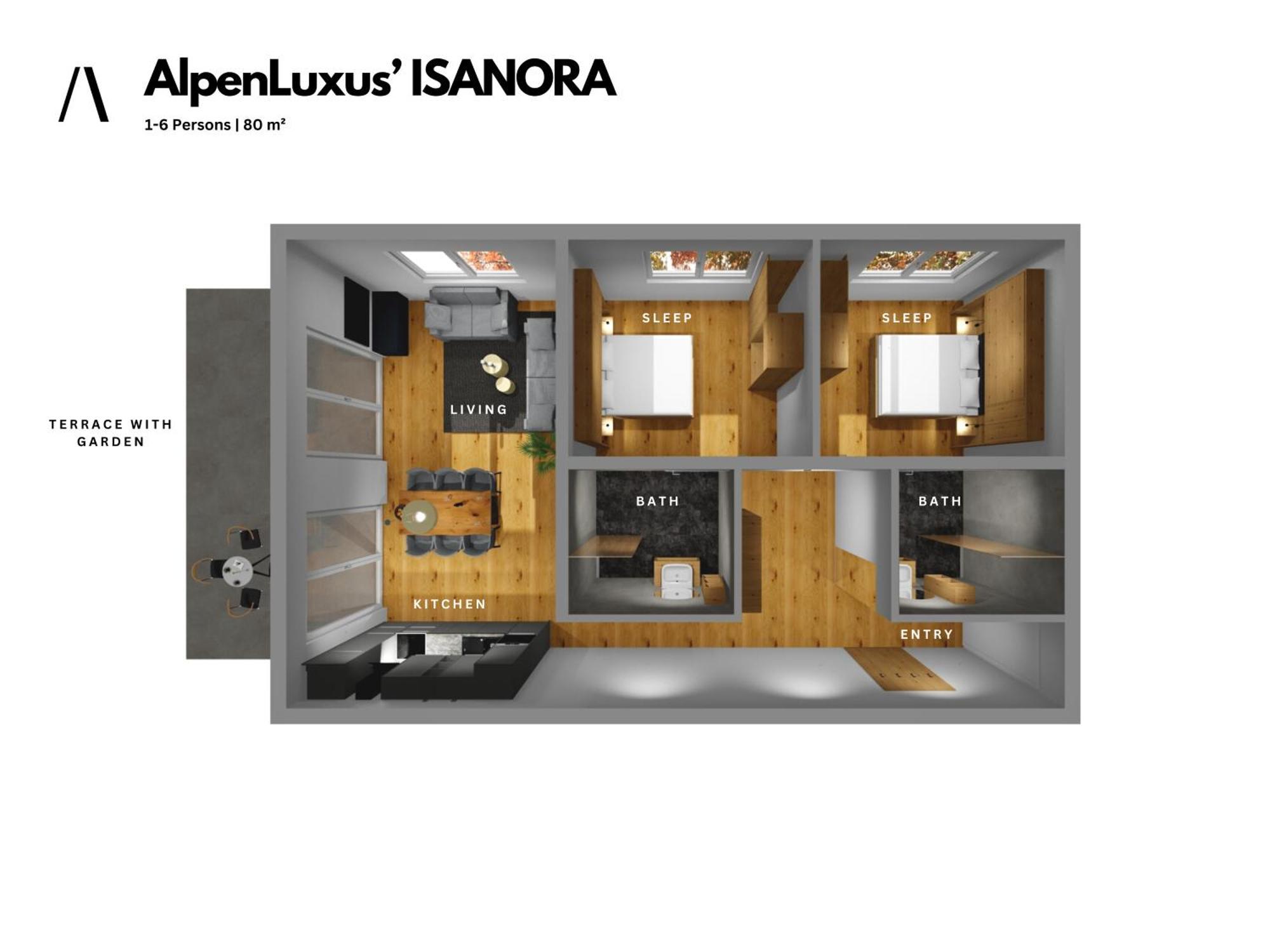 Isanora - Garden & Private Whirlpool By Alpenluxus Appartements Фюген Экстерьер фото