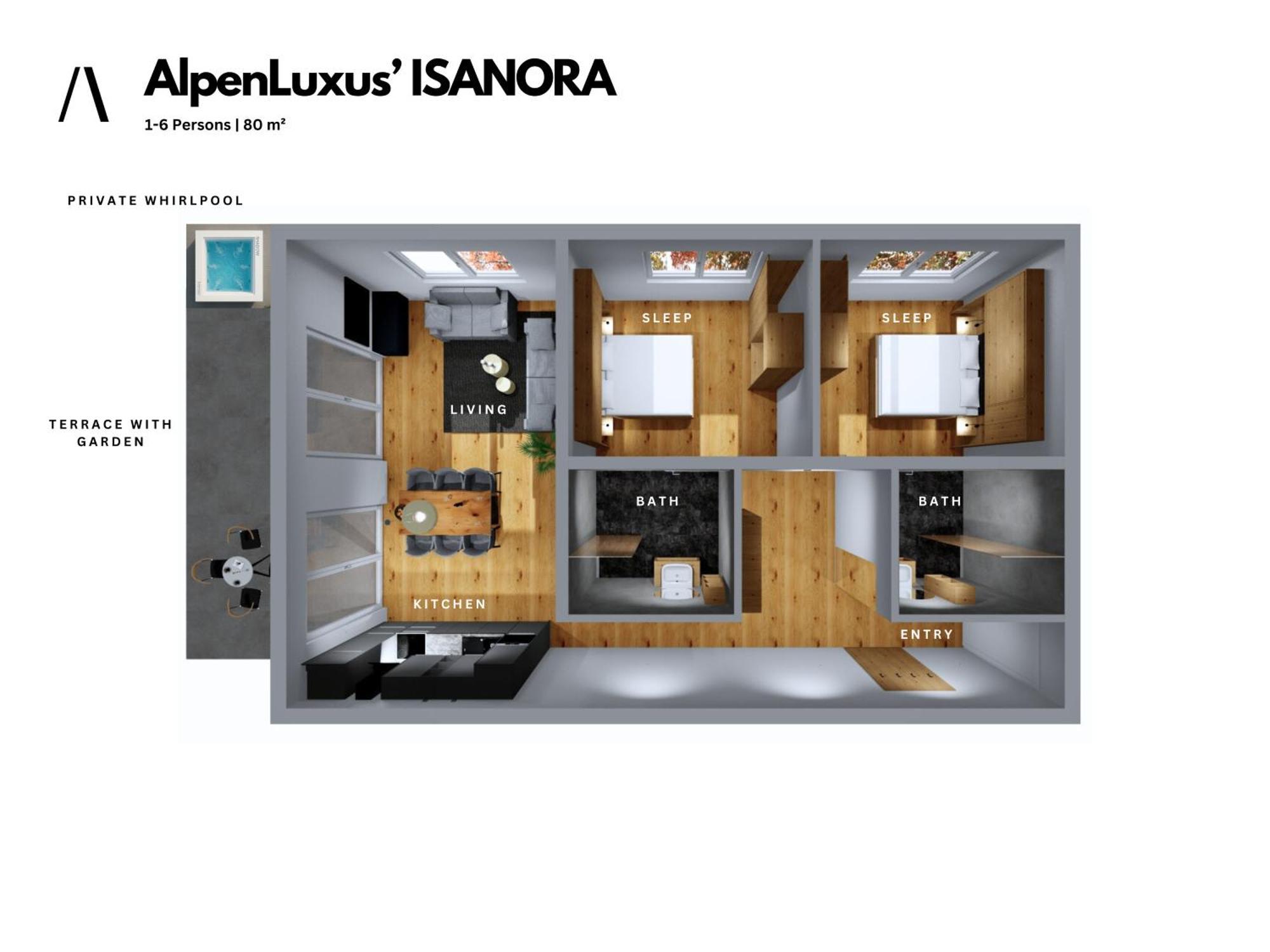 Isanora - Garden & Private Whirlpool By Alpenluxus Appartements Фюген Экстерьер фото